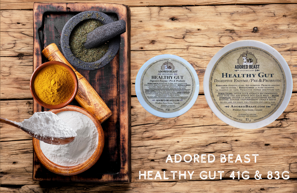 Adored Beast Healthy Gut - Digestive Enzymes + Probiotic