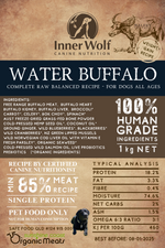 Inner Wolf Free Range Water Buffalo
