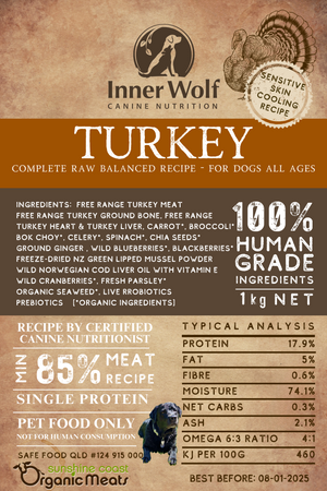 Inner Wolf Free Range Turkey