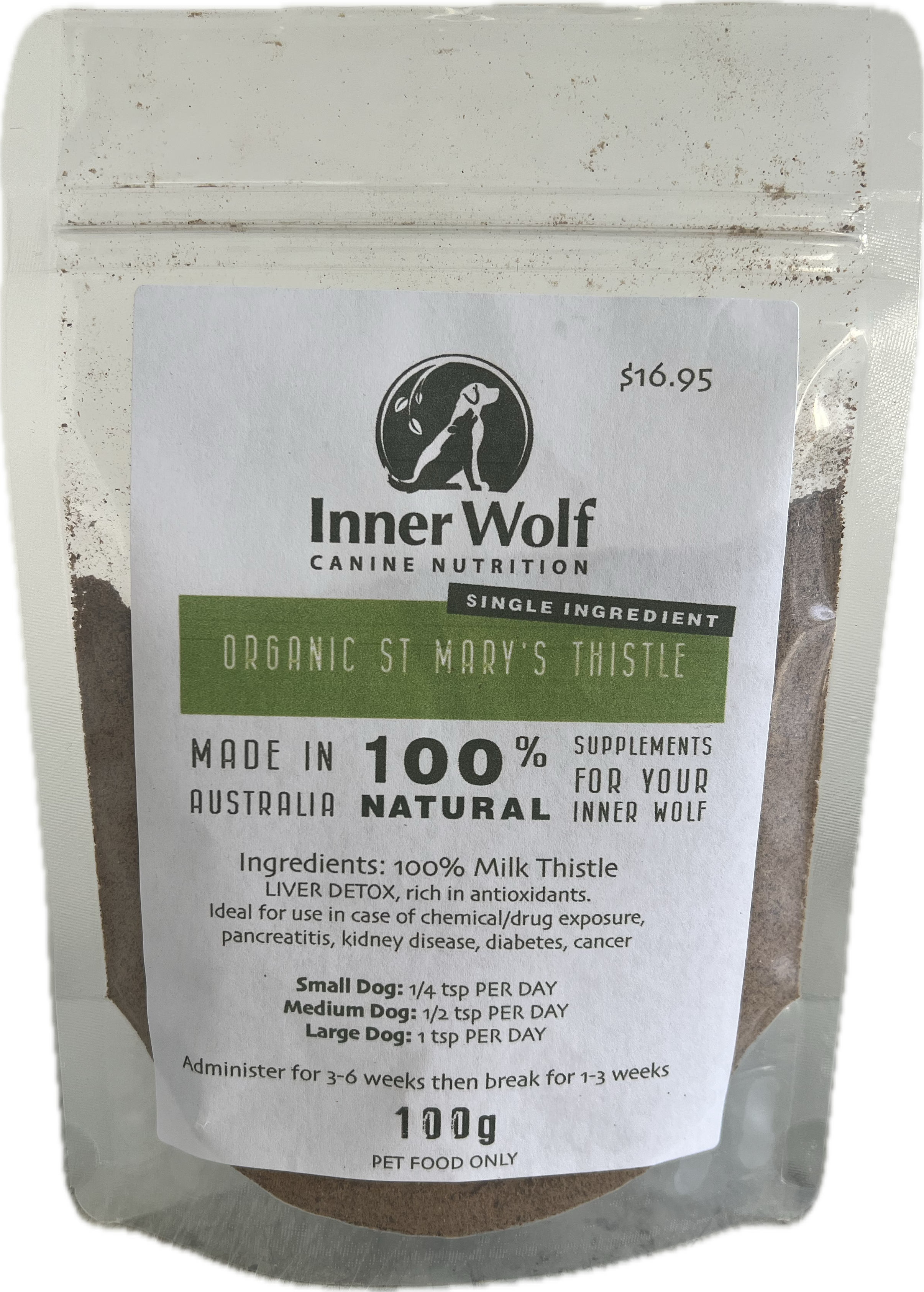 Organic St Mary's Milk Thistle 100g