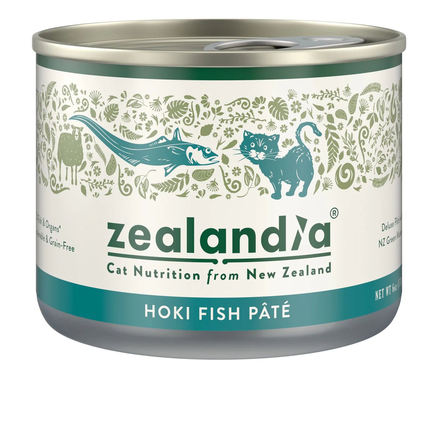 Zealandia Hoki Fish Wet Cat Food 170g